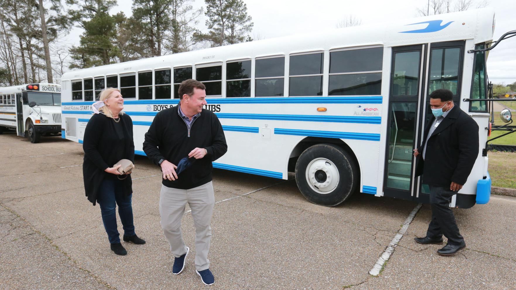 Bus donated to Boys & Girls Club